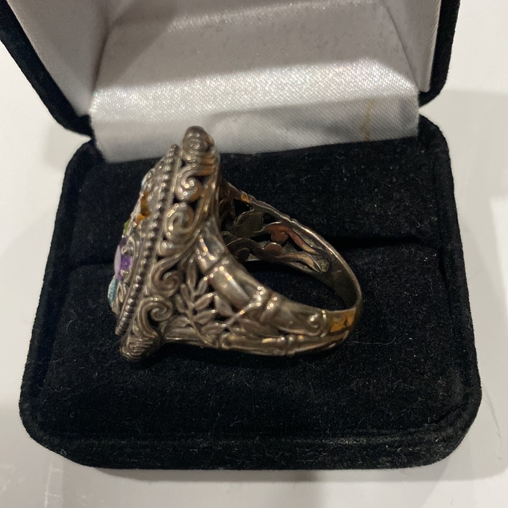 Multi stone ring - Picture 2 of 2